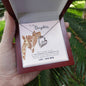 Forever Love Necklace To my daughter-she is my heart
