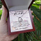 Forever Love Necklace To my Beautiful Mom Love your Daughter