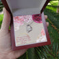 Forever Love Necklace I love you not only for for what you are, but what I am when I am with you. (1)