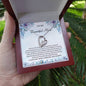 Forever Love Necklace To My Beautiful Mom