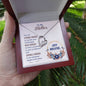 Forever Love Necklace To my Mother-Just breathe