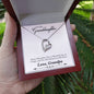 Forever Love Necklace To My Grand Daughter