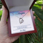 Forever Love Necklace To My Daughter When-it’s-too-hard