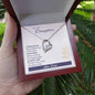 Forever Love Necklace To My Daughter Sometimes