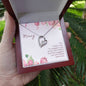 Forever Love Necklace Mommy to be - Snuggled in Your tummy