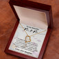 Forever Love Necklace To my Beautiful Mom Love your Daughter