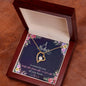 Forever Love Necklace A Mother is someone you laugh with, dream with, and love with all your heart.
