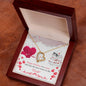 Forever Love Necklace Happy Birthday to a sister