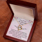 Forever Love Necklace Happy Birthday To my Beautiful Sister