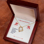 Forever Love Necklace To My Lovely Girlfriend Valentine