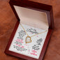 Forever Love Necklace To Daughter Loving and Breathing