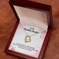 Forever Love Necklace, Happy Birthday My Beautiful Daughter may you find great joy and success