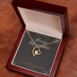 Forever Love Necklace Merry Christmas to my Girlfriend