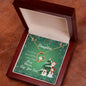 Forever Love Necklace Merry Christmas to my Daughter2