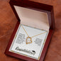 Forever Love Necklace Congratulation-I wish you the strength to face