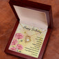 Forever Love Necklace, Happy Birthday