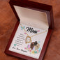 Forever Love Necklace Mom, The love between a mother and her daughter is forever