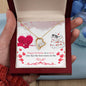 Forever Love Necklace Happy Birthday to a sister