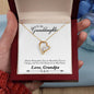 Forever Love Necklace To My Grand Daughter