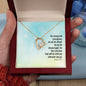 Forever Love Necklace the Lord your god will be with you