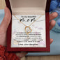 Forever Love Necklace To my Beautiful Mom Love your Daughter