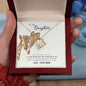 Forever Love Necklace To my daughter-she is my heart