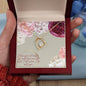 Forever Love Necklace I love you not only for for what you are, but what I am when I am with you. (1)