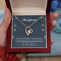 Forever Love Necklace To my Daughter You-are-my-pride