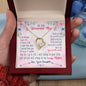 Forever Love Necklace To My wanderful Mom