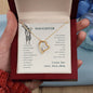 Forever Love Necklace To my daughter-I wish you