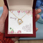 Forever Love Necklace Mommy to be - Snuggled in Your tummy