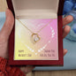 Forever Love Necklace Happy Mother's Day Thank you for all you do