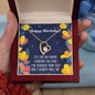 Forever Love Necklace Happy Birthday Sister