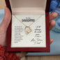 Forever Love Necklace To my daughter-You are one of the