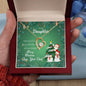 Forever Love Necklace Merry Christmas to my Daughter2