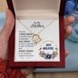 Forever Love Necklace To my Mother-Just breathe