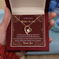 Forever Love Necklace To my Future Mother in Law