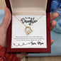 Forever Love Necklace To My Daughter