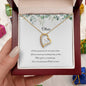 Forever Love Necklace, Eucalyptus Bridesmaid
