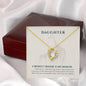 Forever Love Necklace To my daughter-A mother_s treasure
