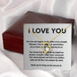 Forever Love Necklace I love you