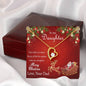 Forever Love Necklace Merry Christmas to my Daughter3
