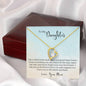 Forever Love Necklace To My Daughter - Learn From Everything