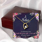 Forever Love Necklace A Mother is someone you laugh with, dream with, and love with all your heart.