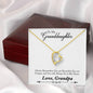 Forever Love Necklace To My Grand Daughter