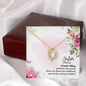Forever Love Necklace To my Sister A female sibling