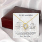 Forever Love Necklace To my daughter-wherever your journey in life
