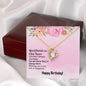 Forever Love Necklace Happy Birthday good friend
