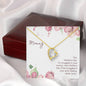Forever Love Necklace Mommy to be - Snuggled in Your tummy