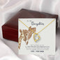 Forever Love Necklace To my daughter-she is my heart